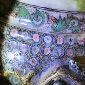 Une paire de très grands vases en porcelaine de Chine famille verte, 19ème — photo 38