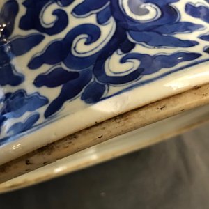 Une paire de vases couverts en porcelaine de Chine bleu et blanc, 19ème — photo 10