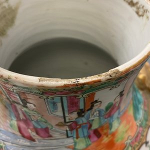Une paire de vases couverts en porcelaine de Chine famille rose de Canton, 19ème — photo 15