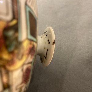 Une paire de vases couverts en porcelaine de Chine qianjiang cai, 19/20ème — photo 11