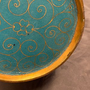 Une paire de vases de forme bouteille en émaux cloisonnés, 19ème — photo 51