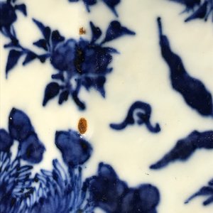 Une paire de vases de forme octagonale en porcelaine de Chine bleu et blanc, 19ème — photo 20