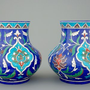 Une paire de vases de style Iznik, Théodore Deck, 1875-1880 — photo 3