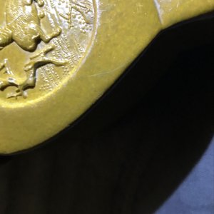 Une paire de vases en biscuit émaillé jaune, Chine, marque Wang Bing Rong Zuo, 19ème — photo 18