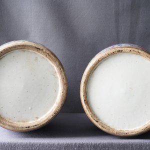 Une paire de vases en porcelaine de Chine famille rose, 19ème — photo 13