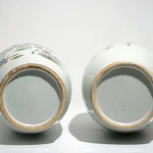 Une paire de vases en porcelaine de Chine famille rose aux garçons jouants, 19/20ème — photo 6