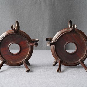 Une paire de vases en porcelaine de Chine famille rose coquille d'oeuf, marque de Qianlong, République, 20ème — photo 16
