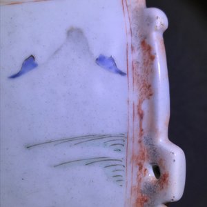 Une paire de vases en porcelaine de Chine famille rose et faux marbre, Qianlong — photo 38