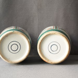 Une paire de vases en porcelaine de Chine famille verte, 19ème — photo 10