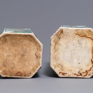 Une paire de vases en porcelaine de Chine famille verte, Kangxi — photo 6