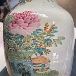 Une paire de vases en porcelaine de Chine qianjiang cai, 19/20ème — photo 34