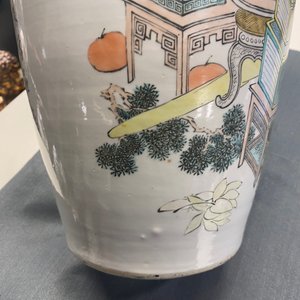 Une paire de vases en porcelaine de Chine qianjiang cai, 19/20ème — photo 43