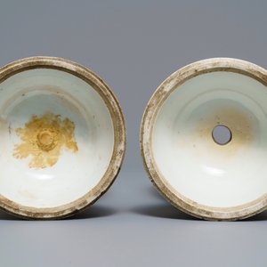 Une paire d'urnes en porcelaine de Chine famille verte, 19ème — photo 5
