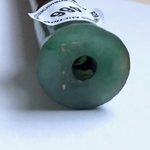 Une pipe à opium en bambou, jade et pierres semi-précieuses, Chine, 19ème — photo 19
