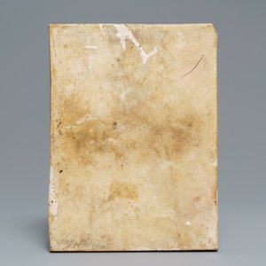 Une plaque de forme rectangulaire en majolique italienne, Deruta, 17ème — photo 2