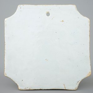 Une plaque en faïence de Delft au sujet de dragage, 18ème — photo 2
