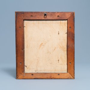 Une plaque en faïence polychrome de Lille à décor de 'L'adoration des bergers', France, 1er quart du 19ème — photo 2