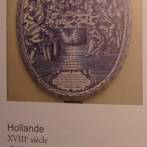 Une plaque exceptionelle en faïence d'Amsterdam au décor "Noces de Cana", ca. 1743 — photo 9