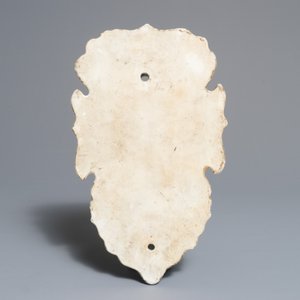 Une rare applique murale en porcelaine de Chine bleu et blanc, Kangxi — photo 2