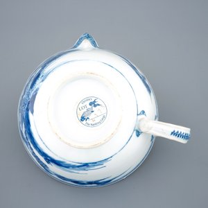 Une saucière en porcelaine de Chine bleu et blanc du Nanking cargo, Qianlong — photo 7