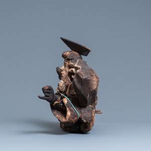 Une sculpture de Dieu le Père apparaissant dans une nuée, 17ème — photo 5