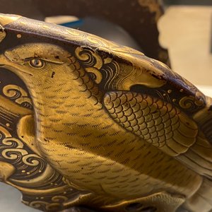 Une selle 'kura' et sa paire d'étriers 'abumi' en laque dorée, Japon, Muromachi, 16ème — photo 111