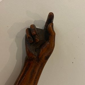 Une statue de Christ en buis sculpté, Flandres, 16/17ème — photo 3