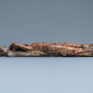 Une statue de Saint Sébastien en chêne sculpté, vers 1500 — photo 3
