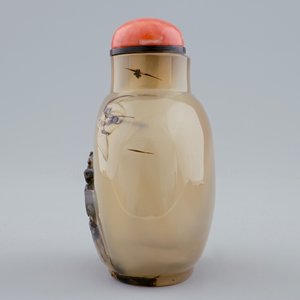 Une tabatière en agate, Chine, 18/19ème — photo 4