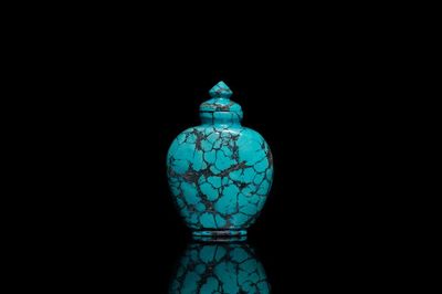 Une tabatière en turquoise, Chine, 19ème