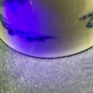 Une tasse à vin en porcelaine de Chine bleu et blanc, marque et époque de Yongzheng — photo 7