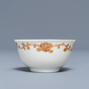 Une tasse et soucoupe armoriée en porcelaine de Chine pour le marché hollandais, blason de Van Reverhorst, Qianlong — photo 6