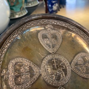 Une tasse et soucoupe en argent partiellement émaillé, Arménie, 18ème — photo 26