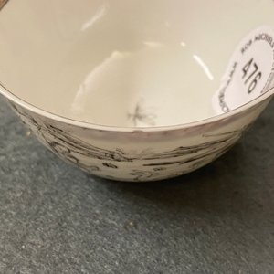 Une tasse et soucoupe en porcelaine de Chine grisaille à décor d'Européens, Yongzheng — photo 11