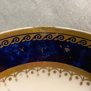 Une tasse et soucoupe en porcelaine de Sèvres armoriée pour von Linsingen, France, 1ère moitié du 19ème — photo 16