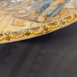 Une tazza en majolique italienne à décor religieux, Castelli, ateliers Grue, 18ème — photo 5