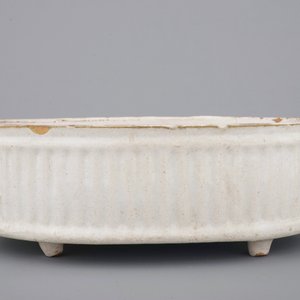 Une terrine en blanc de Delft, 18ème siècle — photo 2