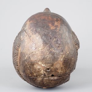 Une tête de saint en bois sculpté Hispano-Philippine, 18ème siècle — photo 6