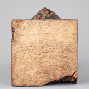 Une tête de saint en bois sculpté Hispano-Philippine, 18ème siècle — photo 7