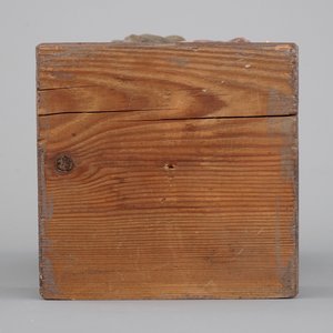 Une tête de sainte en terre cuite polychrome, prob. allemand, 18ème siècle — photo 6