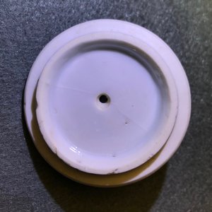 Une théière couverte en forme de bambou en porcelaine de Chine bleu et blanc, Kangxi — photo 19