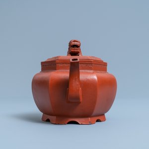 Une théière couverte en grès de Yixing, Chine, Kangxi — photo 3