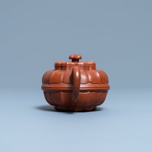 Une théière couverte en grès de Yixing, Chine, Kangxi — photo 3