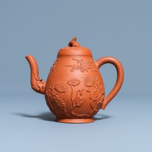 Une théière couverte en grès de Yixing, Chine, Kangxi — photo 2