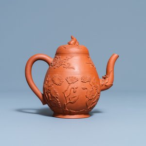 Une théière couverte en grès de Yixing, Chine, Kangxi — photo 4