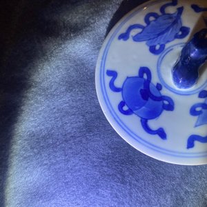 Une théière couverte en porcelaine de Chine en bleu et blanc, Kangxi — photo 17
