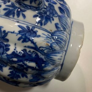 Une théière couverte en porcelaine de Chine en bleu et blanc, Kangxi — photo 11