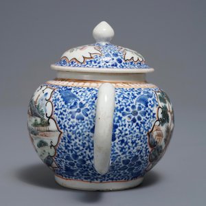 Une théière couverte en porcelaine de Chine famille rose, Yongzheng — photo 4