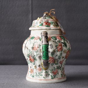Une théière couverte en porcelaine de Chine famille verte, Kangxi — photo 27