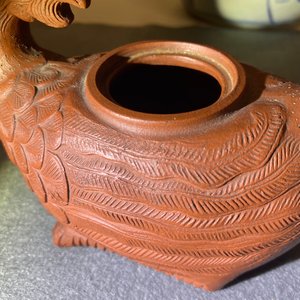 Une théière en forme de phénix en grès de Yixing, Chine, Kangxi — photo 23